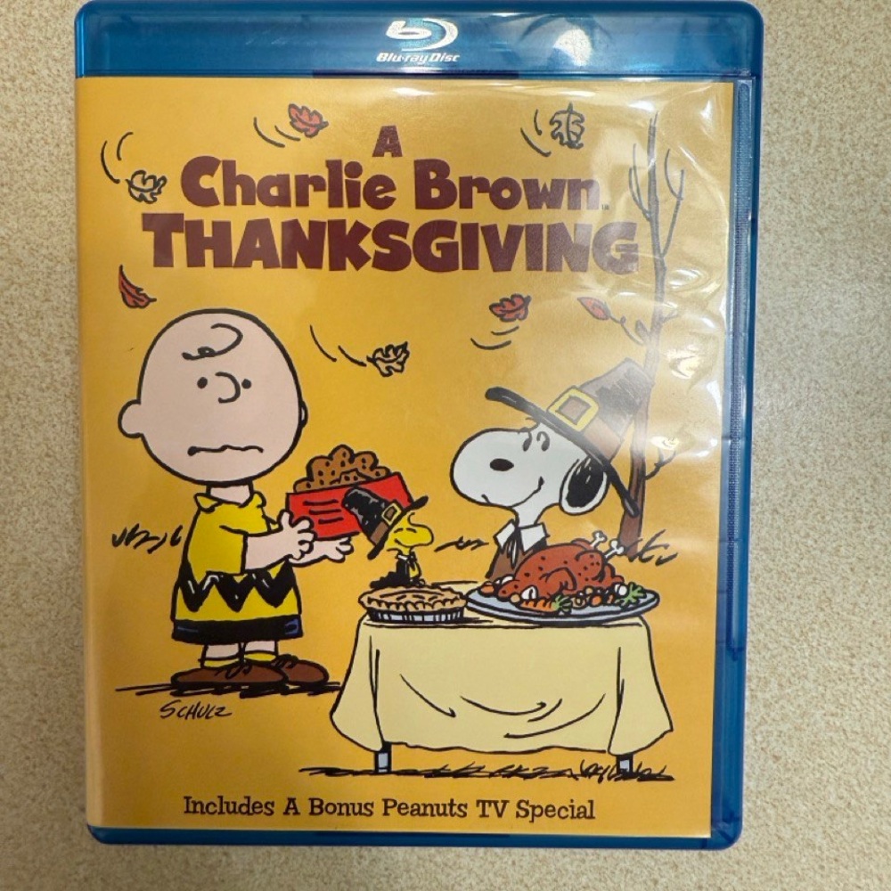 A Charlie Brown Thanksgiving [Blu-ray] 1973 Like New